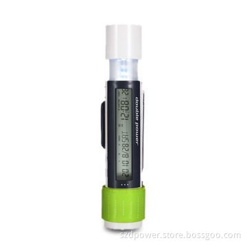 4-in-1 LED Torch/Lantern World Time Alarm Clock/FM Radio with Electronic Volume Control